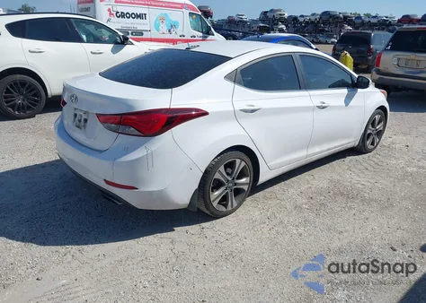 2015 Hyundai Elantra Sport из США, поврежденный, VIN KMHDH4AHXFU233371
